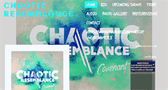 Desktop Screenshot of chaoticresemblance.com